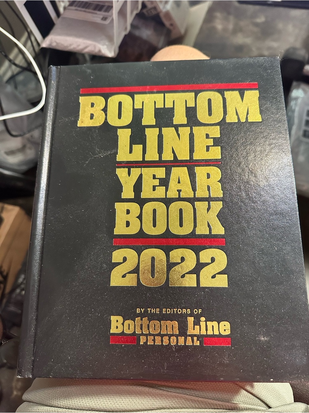 Year Book 2022 - Black and Gold Hardcover